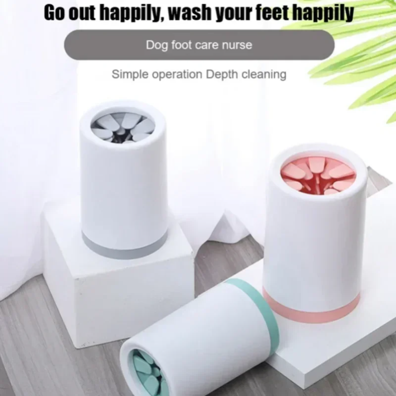 Dog Paw Cleaner - Otomatik Evcil Hayvan Ayak Yıkama Kabı